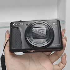 Canon PowerShot SX740 HS Digital Camera 20.3MP 40x Zoom Black Wi-Fi Flip Screen