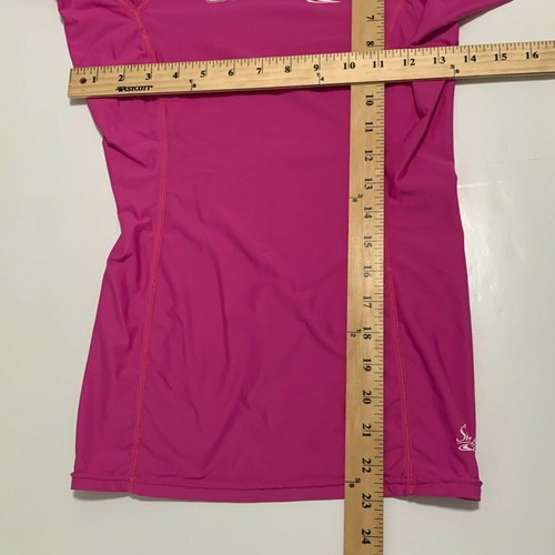 O'Neill Swimwear Small Girls Skins UPF 50+ Rash Guard Pink Beach Crew Neck - Picture 4 of 7