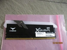 TEAMGROUP T-Force Xcalibur  RGB 8GB (1x8GB) DDR4 RAM 4000MHz (TF5D48G4000HC18EBK