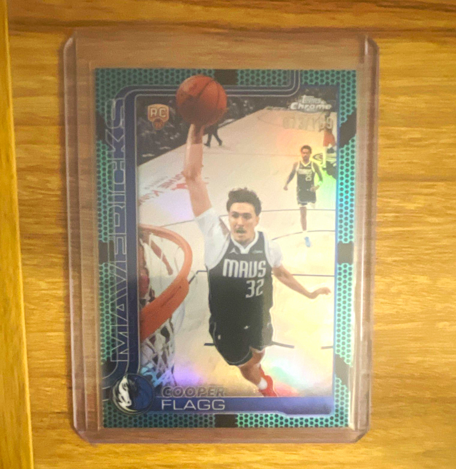 Cooper Flagg topps chrome update basketball refractor /199 2025 ROY🔥🔥
