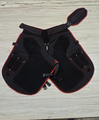 Handgefertigte Wildleder Hufschmied Chaps Schürze für Klauenpflege, Schmied, Pferdepflege