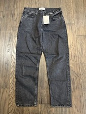 Everlane The 90s Cheeky Jean 30 Ankle Washed Black High Rise Cotton New Tags