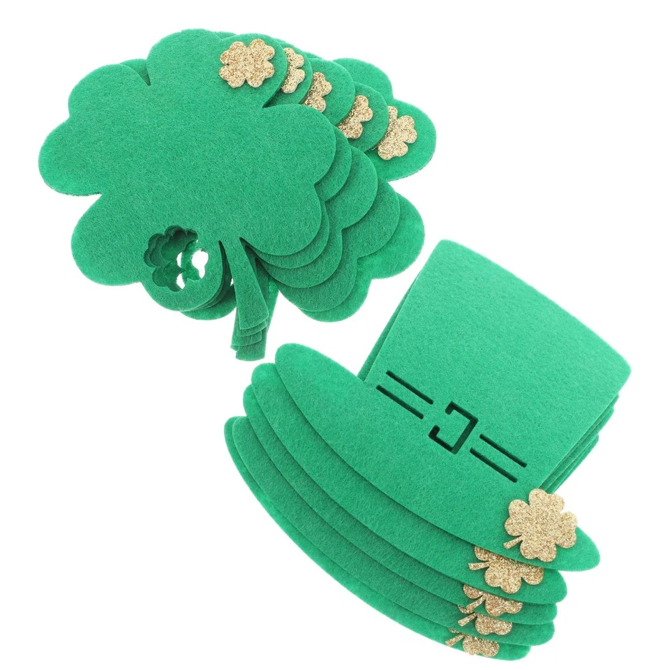 10 Pcs St Patricks Day Accessories Drink for Dining Table Coffee Cup