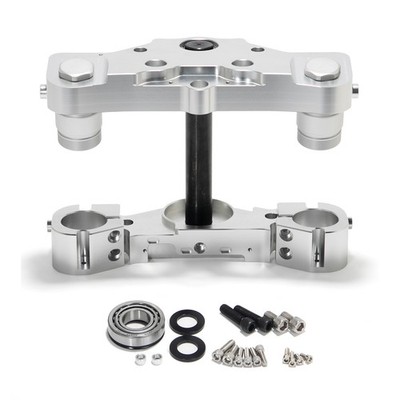 11 Deg  26''23'' Wheels Raked Triple Trees Kit For Harley Touring FLHXS FLHX 14-24