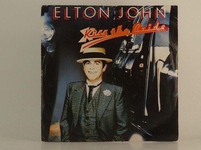 ELTON JOHN KISS THE BRIDE (84) 2 Track 7'' Single including Picture Sleeve PHONOG