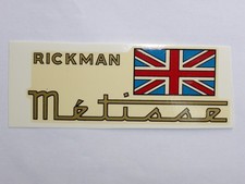 Rickman Metisse Schriftzug Wasserabziehbild Abziehbild, 107x38mm, 02761R