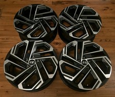 GENUINE 19" Hyundai Machined SINGLE Black Rim 52910N9720 OEM Wheel 25 26 Tucson