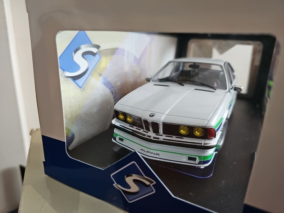 Alpina B7 Turbo E24 1984 Blanche - Solido 1/18 - Miniature Neuve S1810303