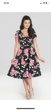 Hell Bunny Beautiful 50’s Style Dress excellent condition worn once