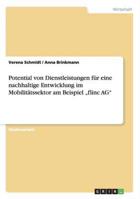 Schmidt - Potential von Dienstleistungen fr eine nachhaltige Entwickl - X555z