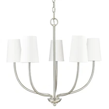 Millennium Lighting 29905 Kandor 5 Light 26"W Chandelier - Nickel