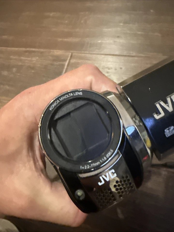 Videocámara JVC Everio GZ-MS130 BU 40X negra batería incluida probada Foto 4 de 4