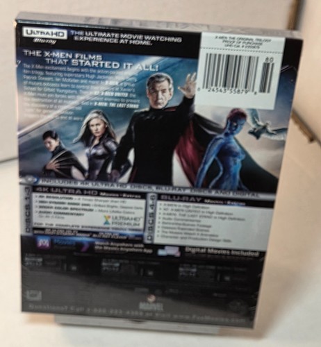 X-MEN TRILOGY (4K/Blu-ray) Brand NEW (Sealed)- Shipping with Tracking - Picture 2 of 6