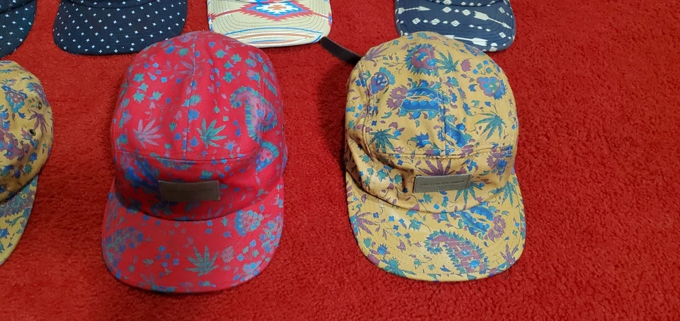 Повинуйтесь пропаганды шляпы лот из 11 регулируемый крышка ацтеков ротвейлер красный пейсли - Изображение 3 из 4