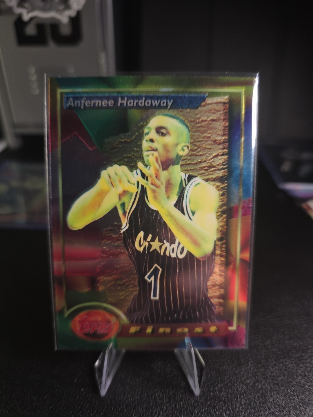 1993-94 Topps Finest ANFERNEE HARDAWAY #189 Rookie RC         Orlando Magic