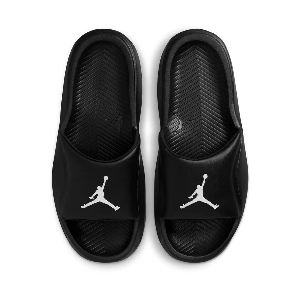Jordan Franchise negro/blanco diapositivas para hombre talla 14 Foto 2 de 3