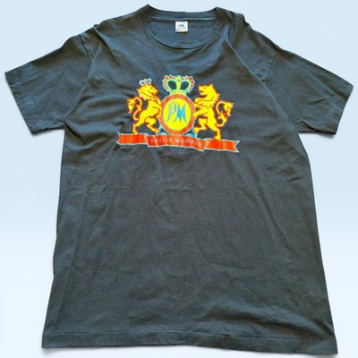Vintage Philip Morris Shirt Mens XL Black Fruit Of The Loom Crest Graphic 90s