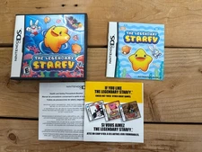 The Legendary Starfy (Nintendo DS) No game: Case, manuals, inserts only!