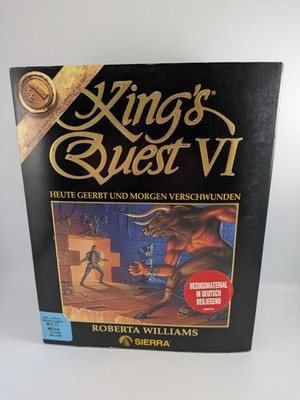 PC/MS-DOS: Kings Quest VI 6 - OVP BIG BOX - Deutsche Ausgabe CD-ROM