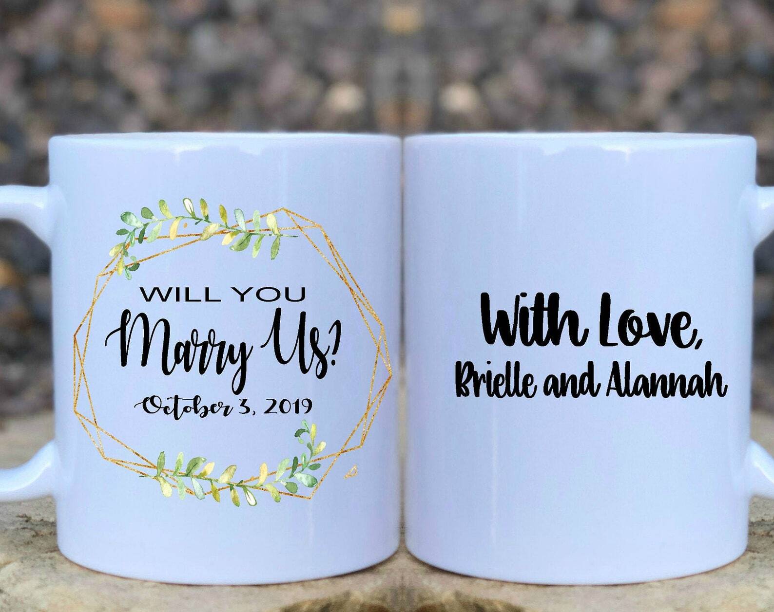 Will You Marry Us Wedding Officiant Mug Wedding Officiant Gift World's Best