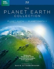 The Planet Earth 1  2 Collection Blu-ray BBC David Attenborough NEW FREE SHIP