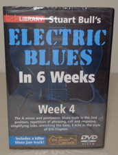 Lick Library / Stuart Bull's ELECTRIC BLUES IN 6 WEEKS Week 4 / New DVD / Guitar