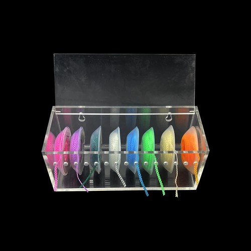Dental Orthodontic Power Chain Dispenser Placing Box Acrylic Rubber Band holder - Picture 5 of 7