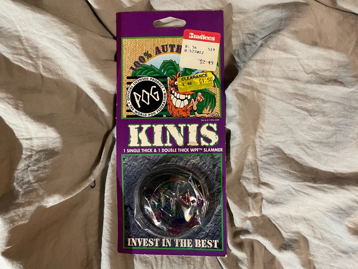 Pogs Nickelodeon GAK ATTACK - Set 4 Pogs + Mattel - Anni 90 - Foto 2