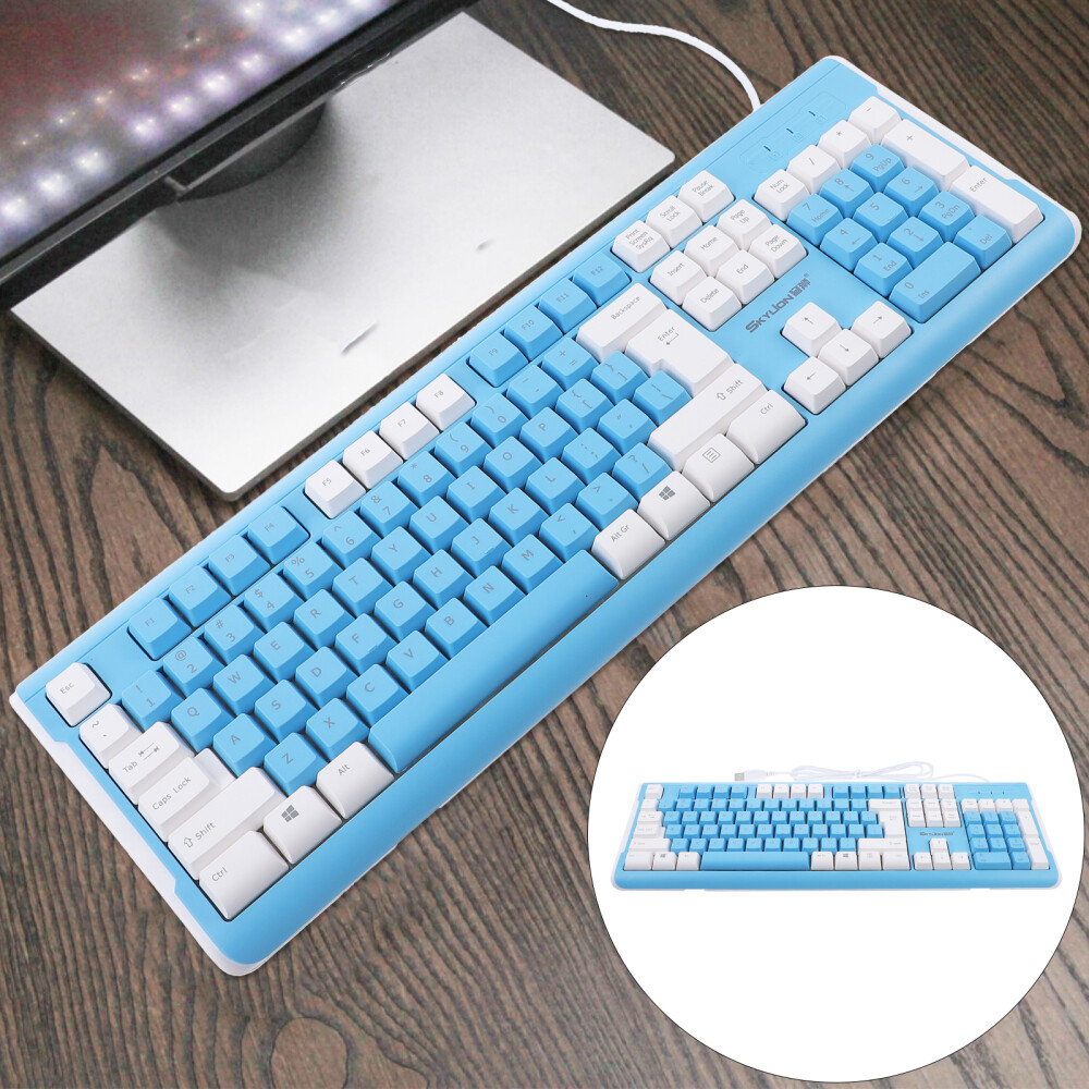 Backlit Portable Wired Gaming Keyboard for Enhanced Performance