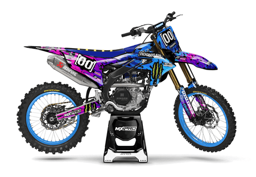 FITS YAMAHA YZ450F 2023 to 2025 and YZ250F 2024 2025 graphic kit yzf 450f 250f - Picture 1 of 5