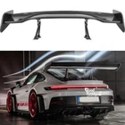 For Porsche 911 GT3 RS Coupe 57" Carbon Fiber Wide GT-Style Trunk Spoiler Wing