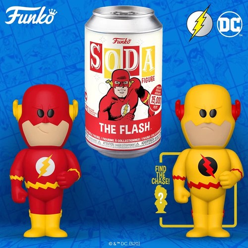 Funko Soda Flash 1:6 Chance at Chase SEALED - Picture 1 of 3