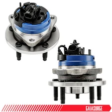 Pair (2) Front Wheel Bearings and Hubs Assembly 513214 For Pontiac G6 2005-2010