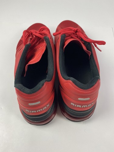 Nike Air Max 2012 rojo universitario y negro talla 10,5 sin caja 487982 601 - Imagen 3 de 9