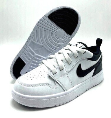 NEW* Kids NIKE AIR JORDAN 1 Low ALT (PS) White/Black-White (DR9748