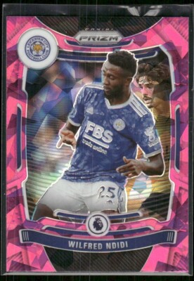 2021-22 Prizm Premier League PINK ICE Wilfred Ndidi #25 (JM)