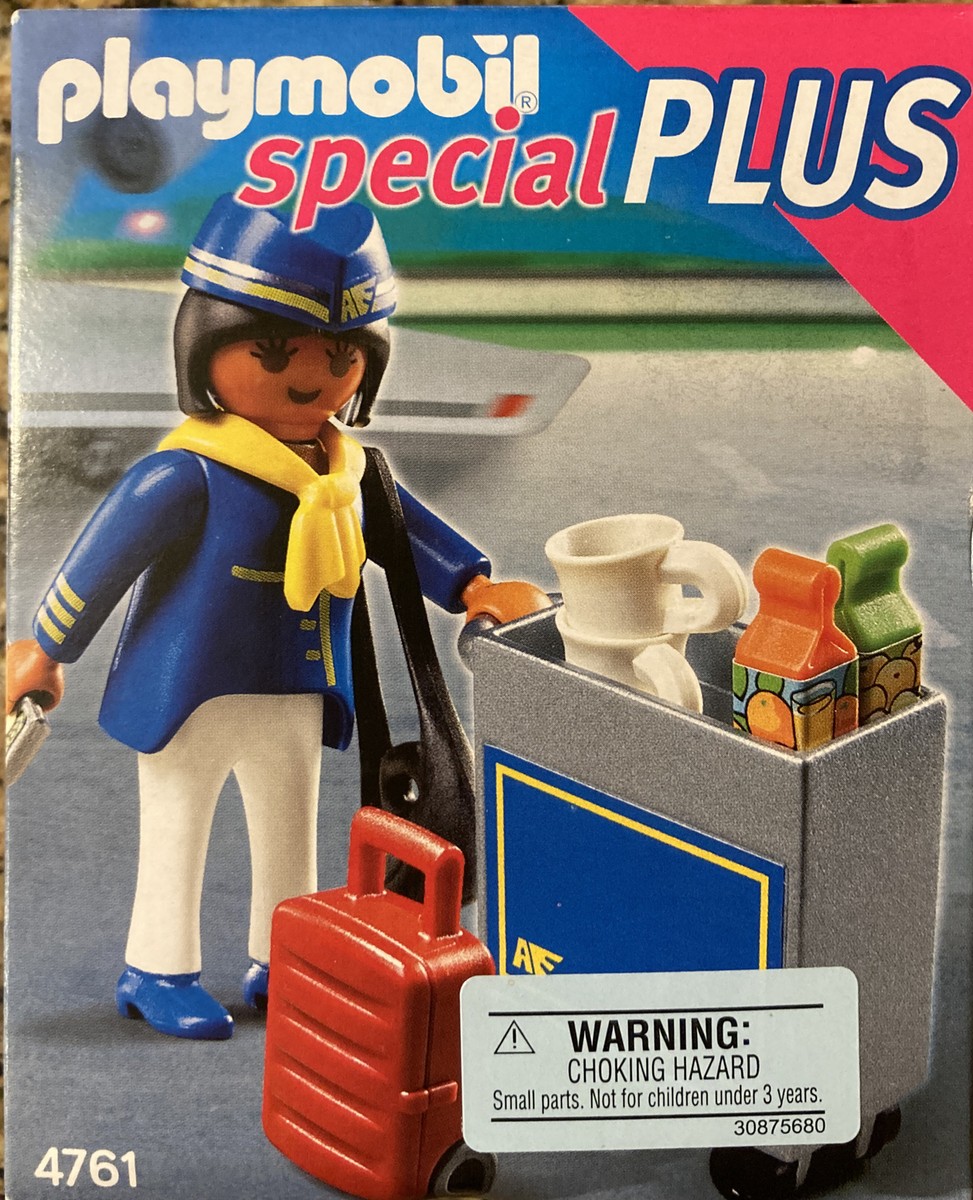 Playmobil special PLUS プレイモービル4761 PLAYMOBIL Special Plus 4761 Airport Flight Attendant with
