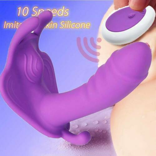 Remote Control Wearable Panties Dildo Vibrator G-Spot Massager for-Women-Sex-Toy - Bild 10 von 14