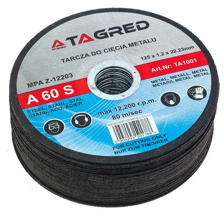 Trennscheiben 125 X 1mm Metall Flexscheiben/ressourcen