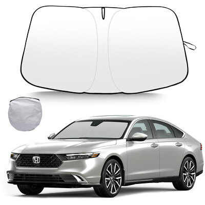 For Honda Accord 2023-2025 Car Windshield Sun Shade Visor Shield UV Block Cover