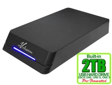 Avolusion 2TB HDDGear Pro External USB 3.0 Gaming Hard Drive for XBOX ONE S / X