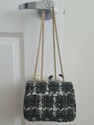 GIRLS DECORATIVE BEARS SHOULDER PURSE WITH CHAIN STRAP - NO.5 ON PURSE — photo 4