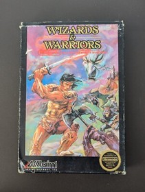 Wizards & Warriors (Nintendo NES) Complete in Box