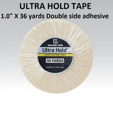  Ultra Hold Double side adhesive Tape 1.0" X 36 yrd by walker Tape Co.