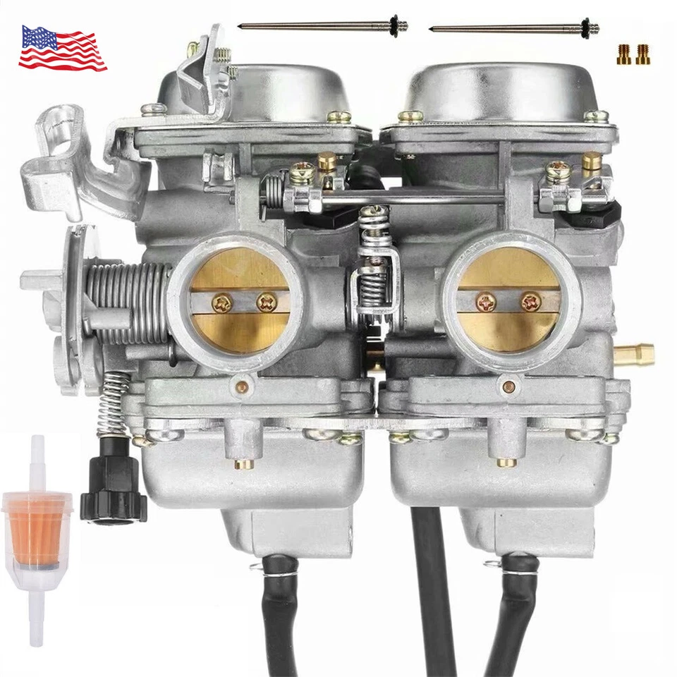 Carburador Doble Carburador ASSY Set Cámara Para Honda Rebel CA CMX 250 C CA250 CMX250 Foto 2 de 4