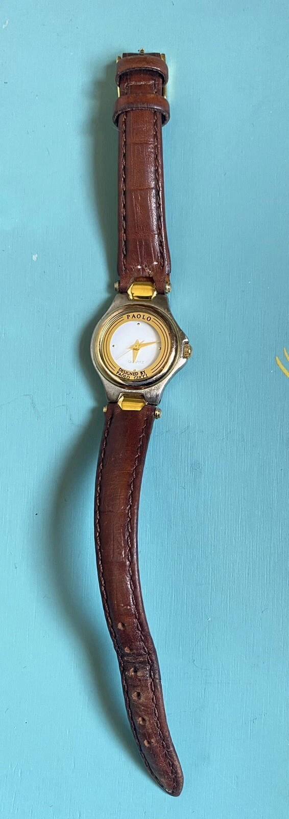 Montre à quartz pour femme Paolo Gucci avec batterie neuve