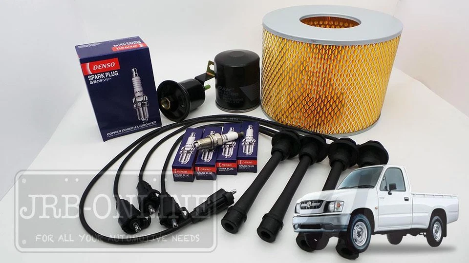 Toyota Hilux Workmate 3RZ 2.7L 98-2005 Ignition Leads Plugs Filter Kit - image 2 of 4