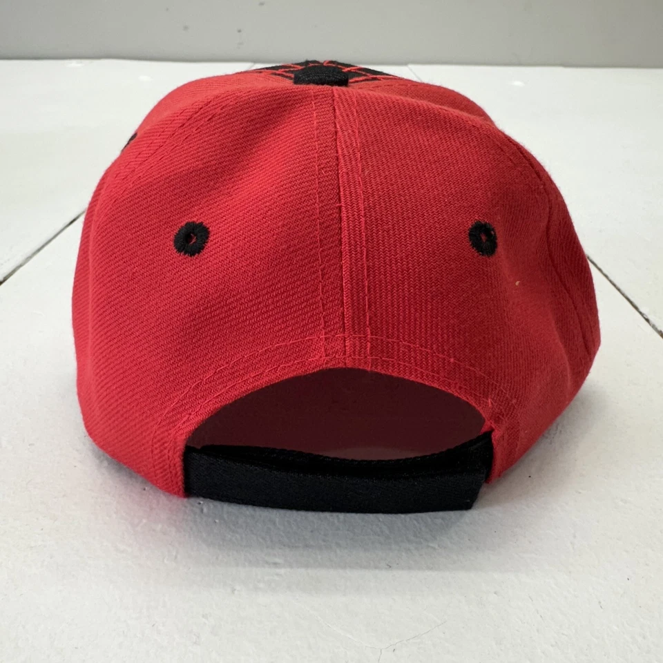 Red Black Spider-Man Hat Strapback Adjustable Infant Baby Boys - Image 3 of 4