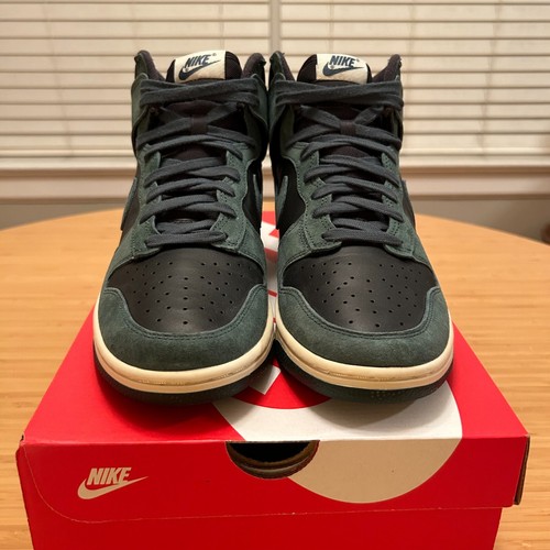 Nike Dunk High Retro PRM Faded Spruce Black DQ7679-002 Men's 9 - Picture 3 of 6
