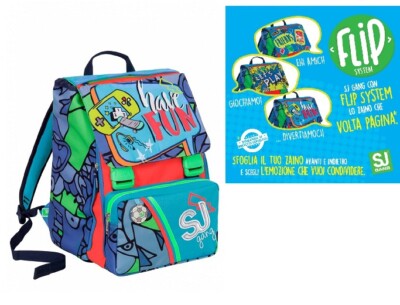 Zaino Sdoppiabile card intercambiabile Sj gang - Boy -Seven | eBay